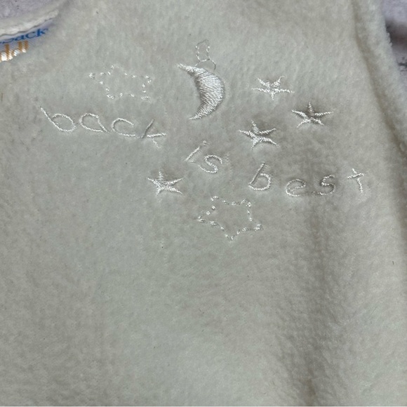 Halo SleepSack Swaddle Newborn Embordered "Sweet Dreams" Cream Up to 3 Months - Picture 5 of 15